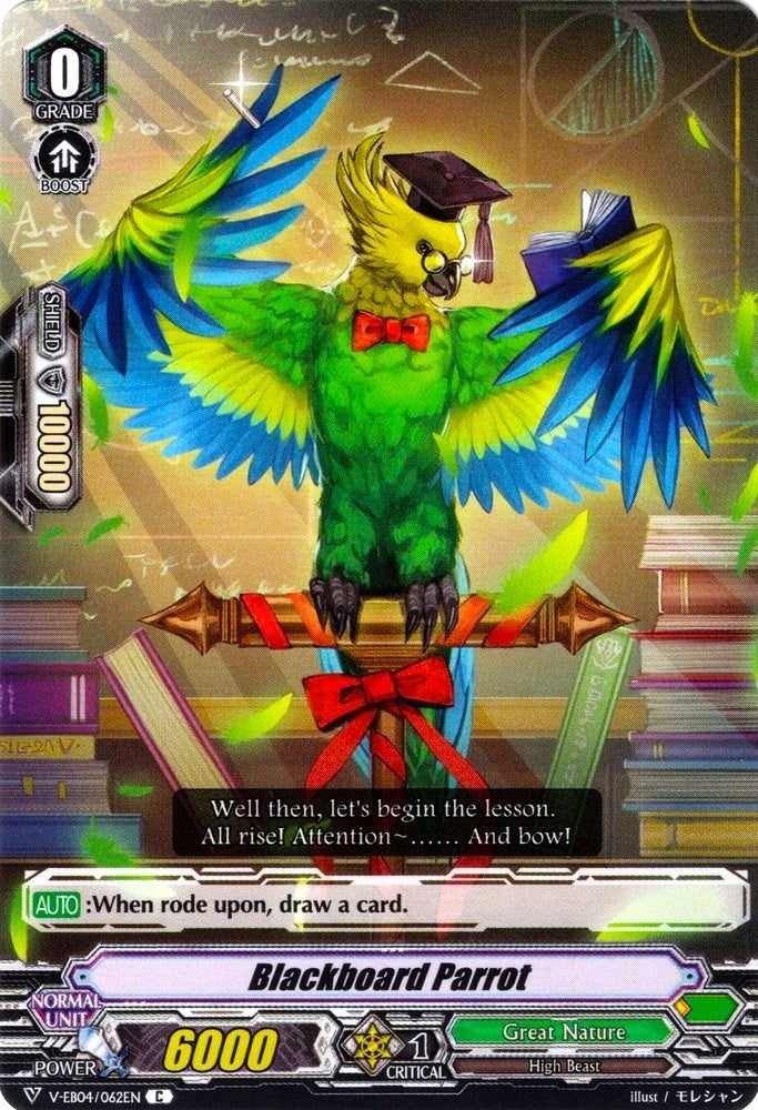 Image for Blackboard Parrot (V-EB04: The Answer of Truth) (V-EB04/062EN) - Cardfight Vanguard