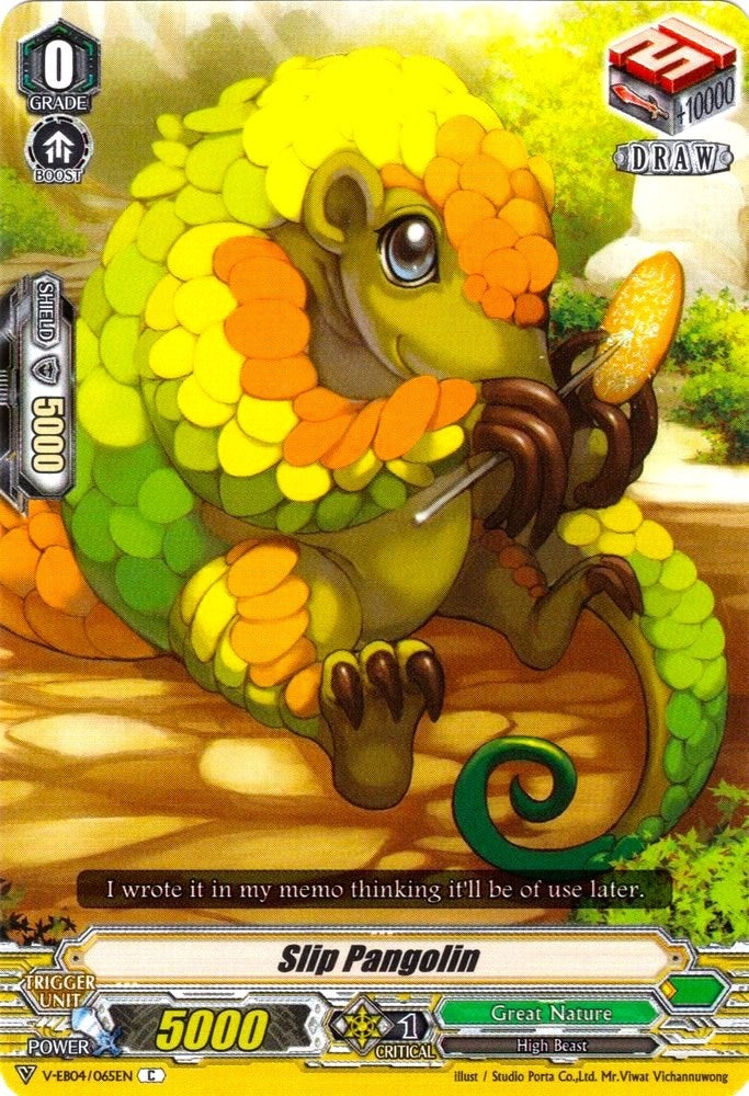 Image for Slip Pangolin (V-EB04: The Answer of Truth) (V-EB04/065EN) - Cardfight Vanguard
