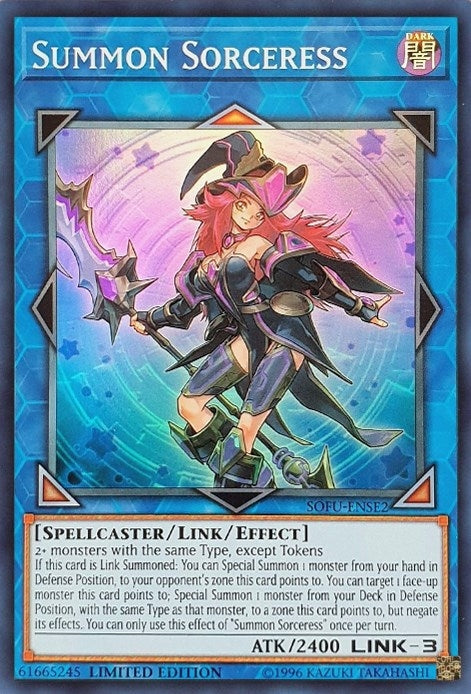 Image for Summon Sorceress (Soul Fusion) (SOFU-ENSE2) - YuGiOh
