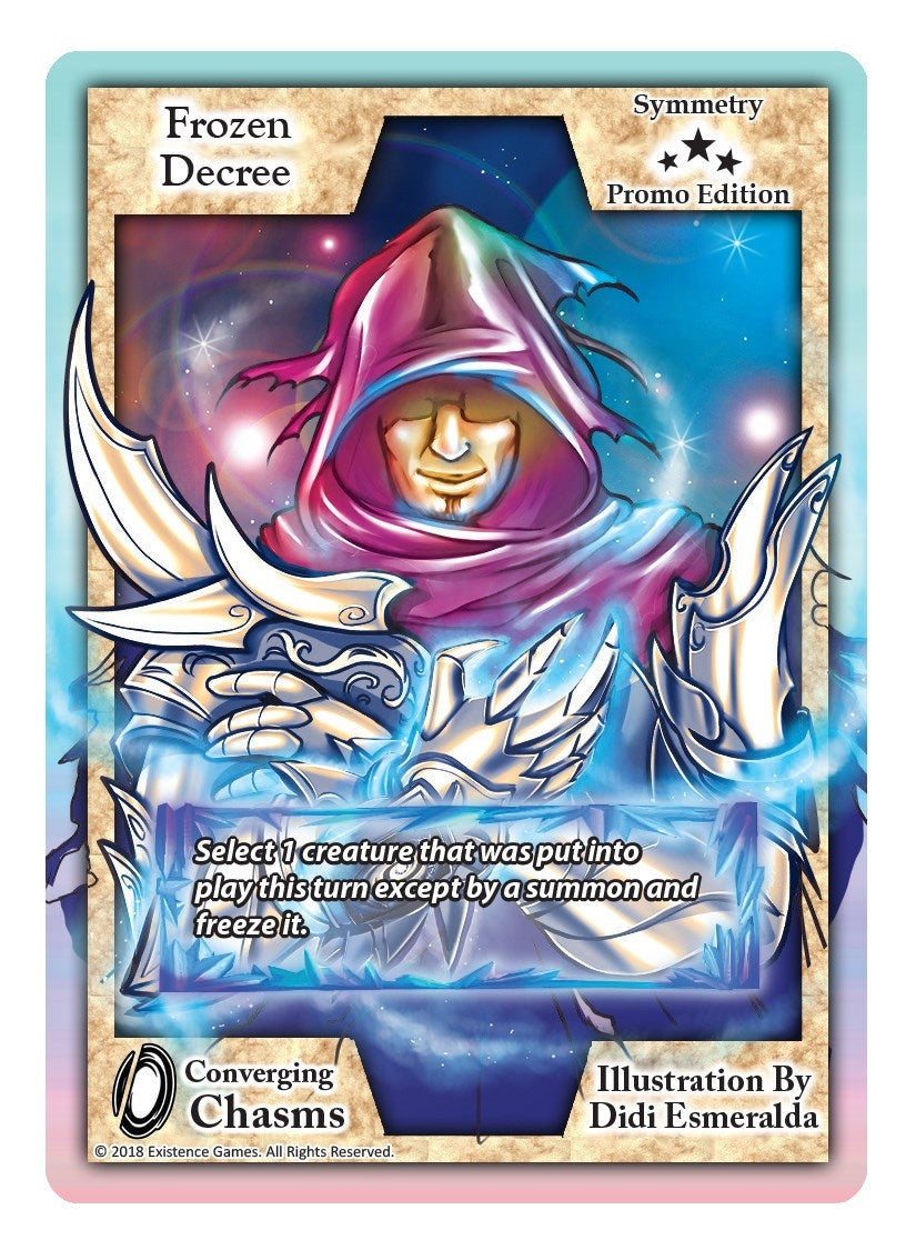 Image for Frozen Decree (Promo Edition) (Exodus Promo Cards) - Exodus TCG