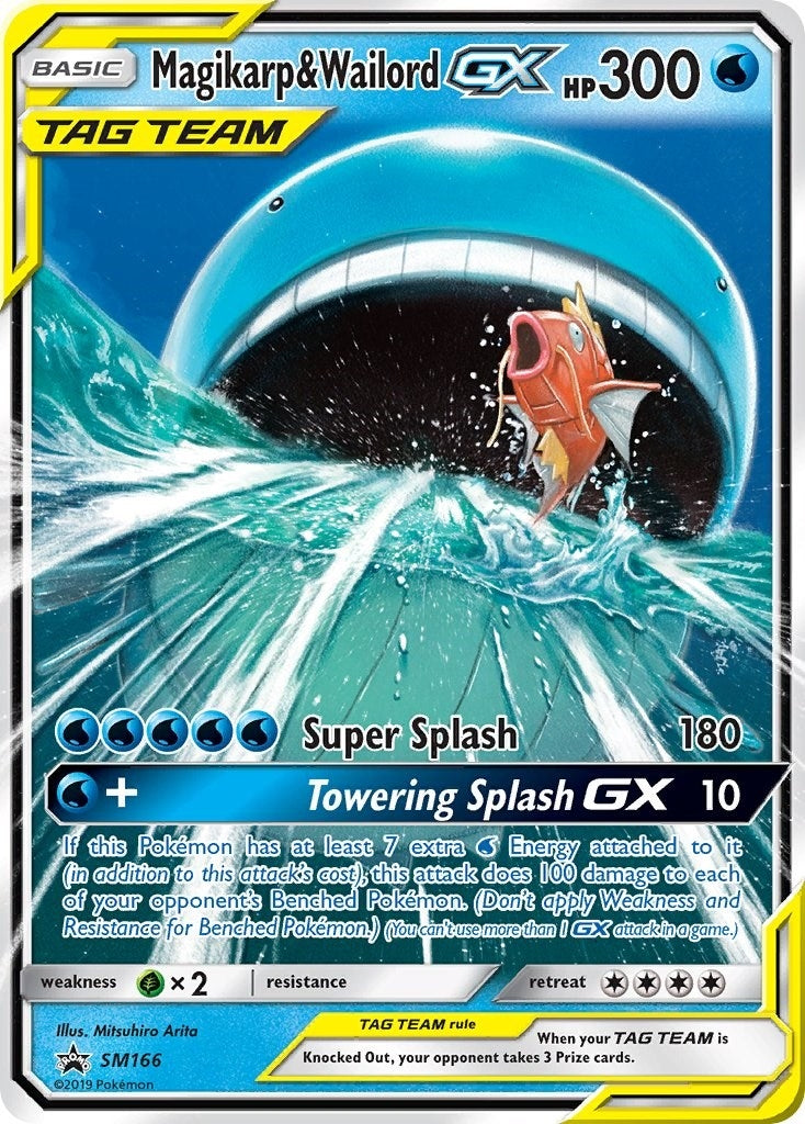 Image for Magikarp & Wailord GX (SM Promos) (SM166) - Pokemon