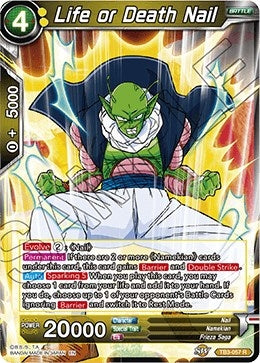 Image for Life or Death Nail (Clash of Fates) (TB3-057) - Dragon Ball Super: Masters