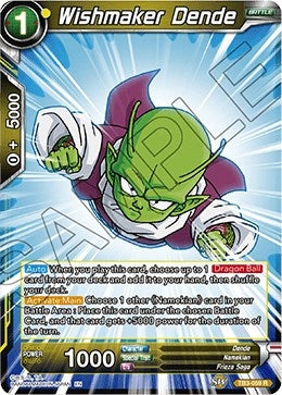 Image for Wishmaker Dende (Clash of Fates) (TB3-059) - Dragon Ball Super: Masters
