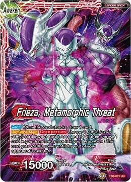 Image for Frieza // Frieza, Metamorphic Threat (Clash of Fates) (TB3-001) - Dragon Ball Super: Masters