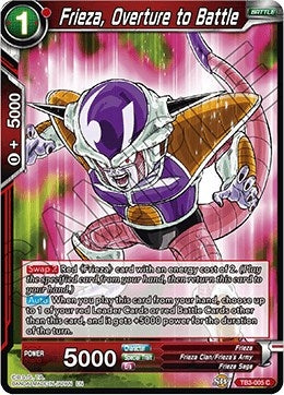 Image for Frieza, Overture to Battle (Clash of Fates) (TB3-005) - Dragon Ball Super: Masters
