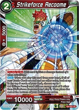 Image for Strikeforce Recoome (Clash of Fates) (TB3-007) - Dragon Ball Super: Masters