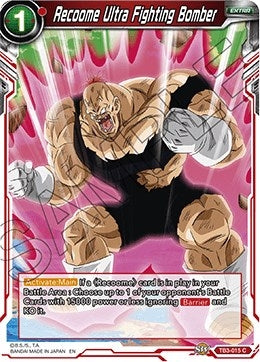 Image for Recoome Ultra Fighting Bomber (Clash of Fates) (TB3-015) - Dragon Ball Super: Masters