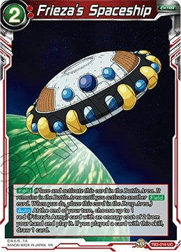 Image for Frieza's Spaceship (Clash of Fates) (TB3-016) - Dragon Ball Super: Masters