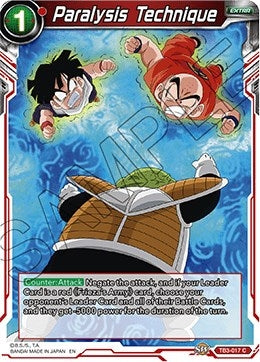 Image for Paralysis Technique (Clash of Fates) (TB3-017) - Dragon Ball Super: Masters
