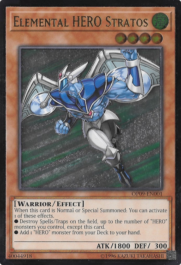 Image for Elemental HERO Stratos (UTR) (OTS Tournament Pack 9) (OP09-EN001) - YuGiOh