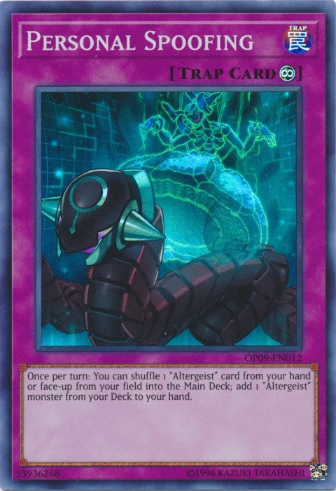 Image for Personal Spoofing (OTS Tournament Pack 9) (OP09-EN012) - YuGiOh