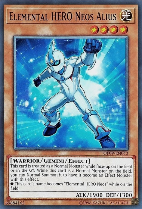 Image for Elemental HERO Neos Alius (OTS Tournament Pack 9) (OP09-EN013) - YuGiOh