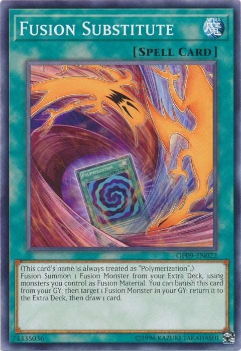 Image for Fusion Substitute (OTS Tournament Pack 9) (OP09-EN022) - YuGiOh