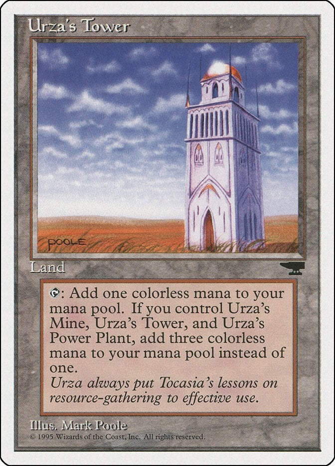 Image for Urza's Tower (Plains) (Chronicles) - Magic: The Gathering