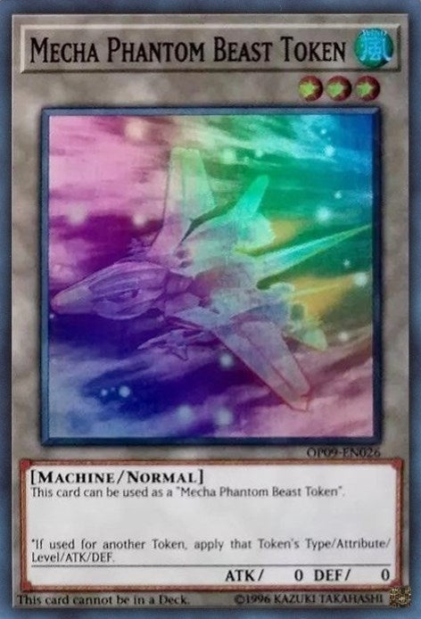 Image for Token: Mecha Phantom Beast (C) - "Megaraptor" (OTS Tournament Pack 9) (OP09-EN026) - YuGiOh