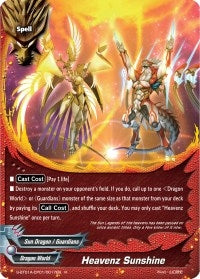 Image for Heavenz Sunshine (Buddy Lineage) (S-BT01A-CP01/0017EN) - Future Card BuddyFight
