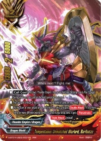 Image for Tempestuous Unmatched Warlord, Barlbatzz (Buddy Lineage) (S-BT01A-UB03/0001EN) - Future Card BuddyFight