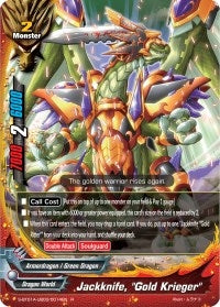 Image for Jackknife, "Gold Krieger" (Buddy Lineage) (S-BT01A-UB03/0014EN) - Future Card BuddyFight