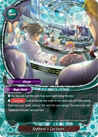 Image for Sephirot's Lectures (Buddy Lineage) (S-BT01A-UB03/0018EN) - Future Card BuddyFight