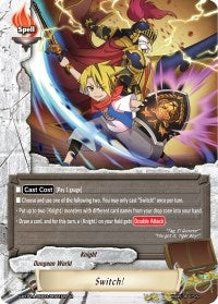 Image for Switch! (Buddy Lineage) (S-BT01A-UB03/0021EN) - Future Card BuddyFight