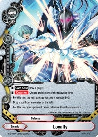 Image for Loyalty (Buddy Lineage) (S-BT01A-UB03/0028EN) - Future Card BuddyFight