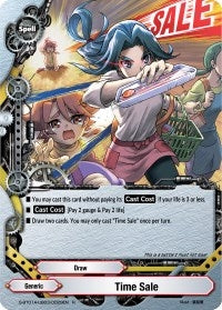 Image for Time Sale (Buddy Lineage) (S-BT01A-UB03/0029EN) - Future Card BuddyFight