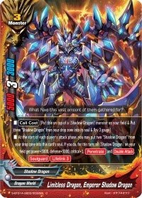 Image for Limitless Dragon, Emperor Shadow Dragon (Buddy Lineage) (S-BT01A-UB03/0032EN) - Future Card BuddyFight