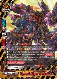 Image for Tyrant Elgar Cerberus (Buddy Lineage) (S-BT01A-UB03/0035EN) - Future Card BuddyFight