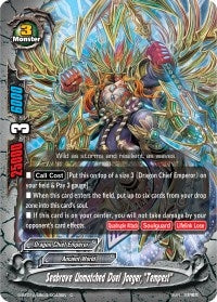 Image for Seabrave Unmatched Duel Jaeger, "Tempest" (Buddy Lineage) (S-BT01A-UB03/0043EN) - Future Card BuddyFight