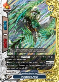 Image for Windblade Joker (Buddy Lineage) (S-BT01A-UB03/0053EN) - Future Card BuddyFight