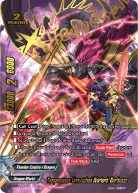 Image for Tempestuous Unmatched Warlord, Barlbatzz (CR) (Buddy Lineage) (S-BT01A-UB03/SS01EN) - Future Card BuddyFight