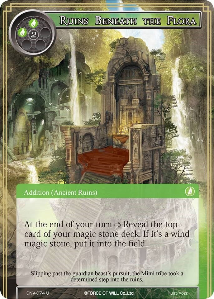 Image for Ruins Beneath the Flora (The Strangers of New Valhalla) (SNV-074) - Force of Will