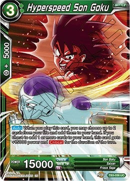 Image for Hyperspeed Son Goku (Clash of Fates) (TB3-036) - Dragon Ball Super: Masters