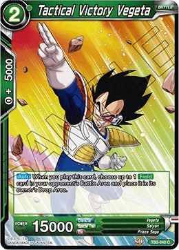 Image for Tactical Victory Vegeta (Clash of Fates) (TB3-040) - Dragon Ball Super: Masters