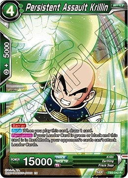 Image for Persistent Assault Krillin (Clash of Fates) (TB3-042) - Dragon Ball Super: Masters