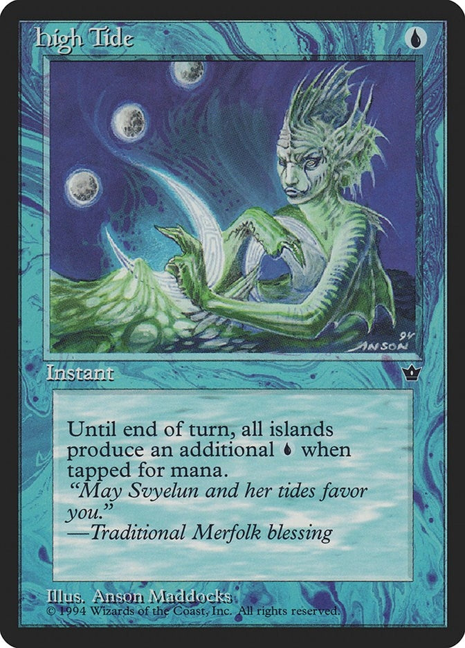 Image for High Tide (Maddocks) (Fallen Empires) - Magic: The Gathering