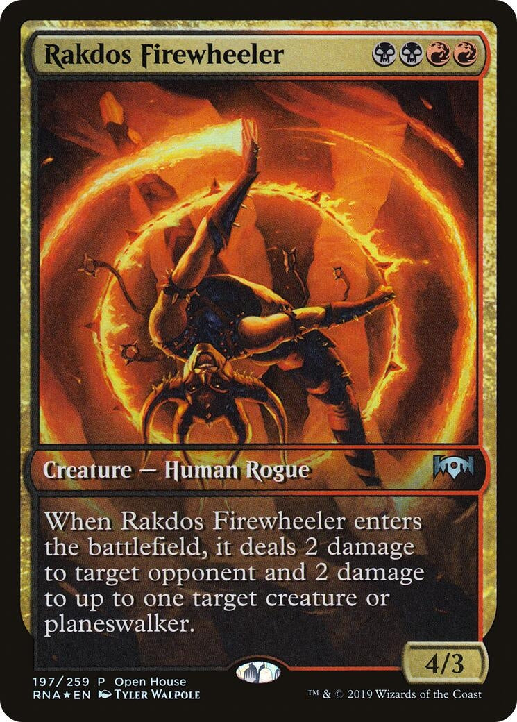 Image for Rakdos Firewheeler (Open House Promos) (197) - Magic: The Gathering