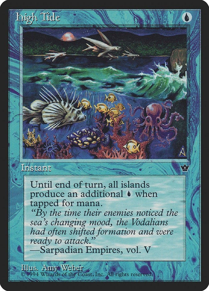 Image for High Tide (Weber) (Fallen Empires) - Magic: The Gathering
