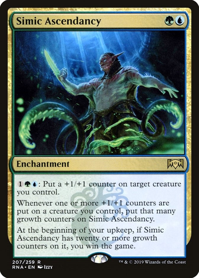 Image for Simic Ascendancy (Ravnica Allegiance) (207) - Magic: The Gathering