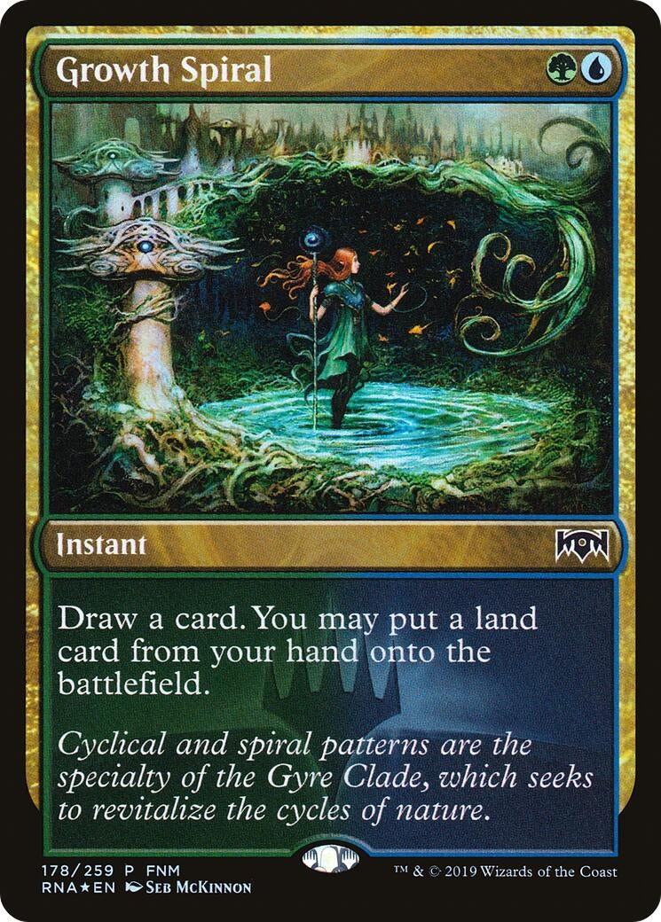 Image for Growth Spiral (FNM Promos) (178) - Magic: The Gathering