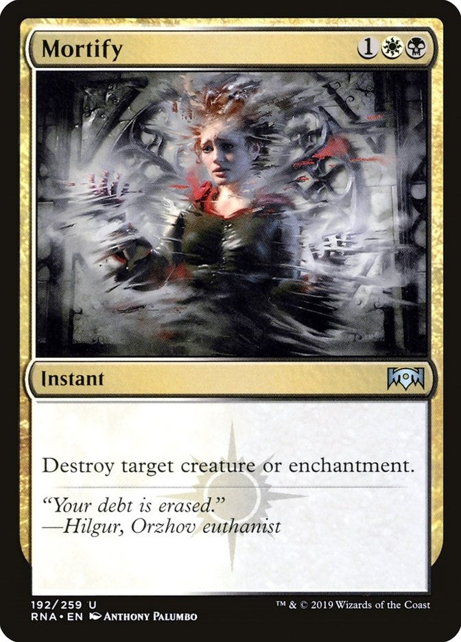 Image for Mortify (Ravnica Allegiance) (192) - Magic: The Gathering