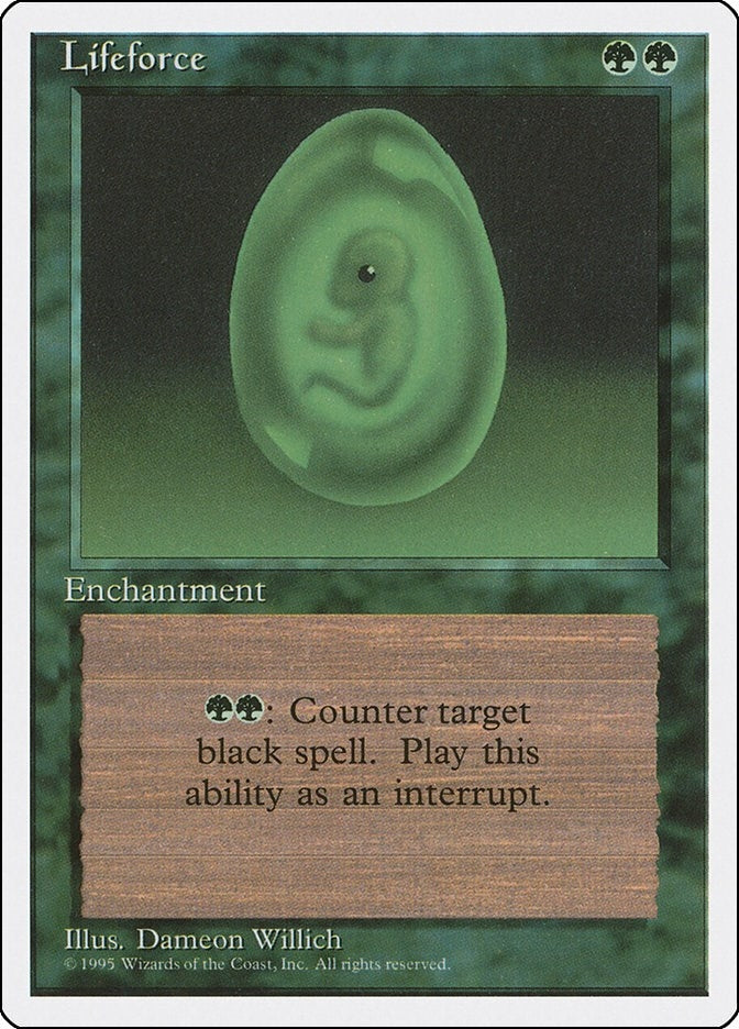 Image for Lifeforce (Fourth Edition) - Magic: The Gathering