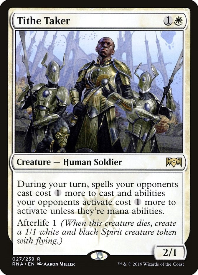 Image for Tithe Taker (Ravnica Allegiance) (27) - Magic: The Gathering