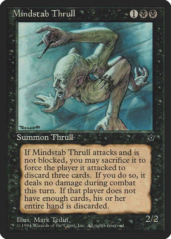 Image for Mindstab Thrull (Tedin) (Fallen Empires) - Magic: The Gathering