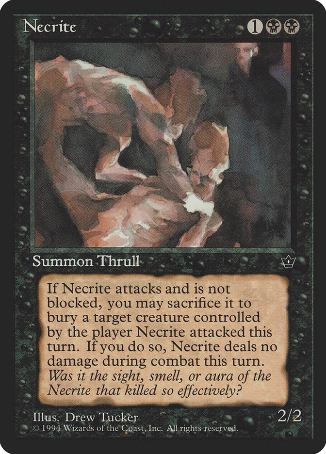 Image for Necrite (Tucker) (Fallen Empires) - Magic: The Gathering