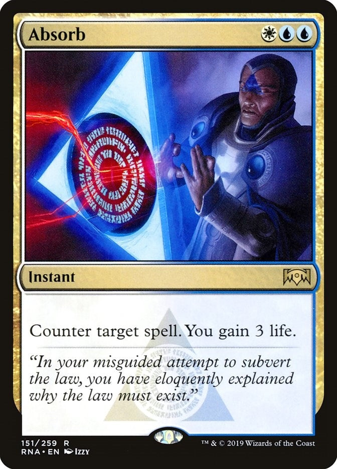 Image for Absorb (Ravnica Allegiance) (151) - Magic: The Gathering