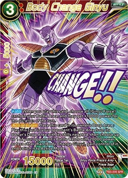 Image for Body Change Ginyu (SPR) (Clash of Fates) (TB3-006_SPR) - Dragon Ball Super: Masters