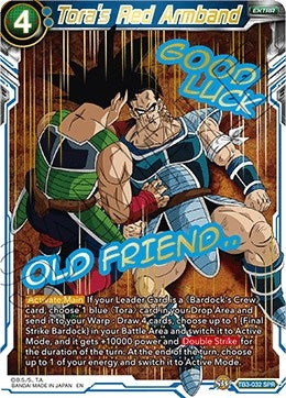 Image for Tora's Red Armband (SPR) (Clash of Fates) (TB3-032_SPR) - Dragon Ball Super: Masters