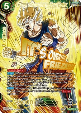 Image for Final Showdown Son Goku (SPR) (Clash of Fates) (TB3-035_SPR) - Dragon Ball Super: Masters