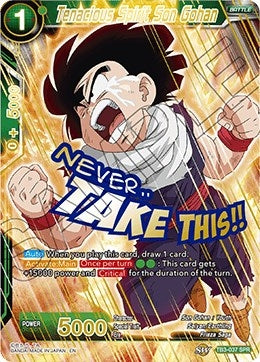 Image for Tenacious Spirit Son Gohan (SPR) (Clash of Fates) (TB3-037_SPR) - Dragon Ball Super: Masters